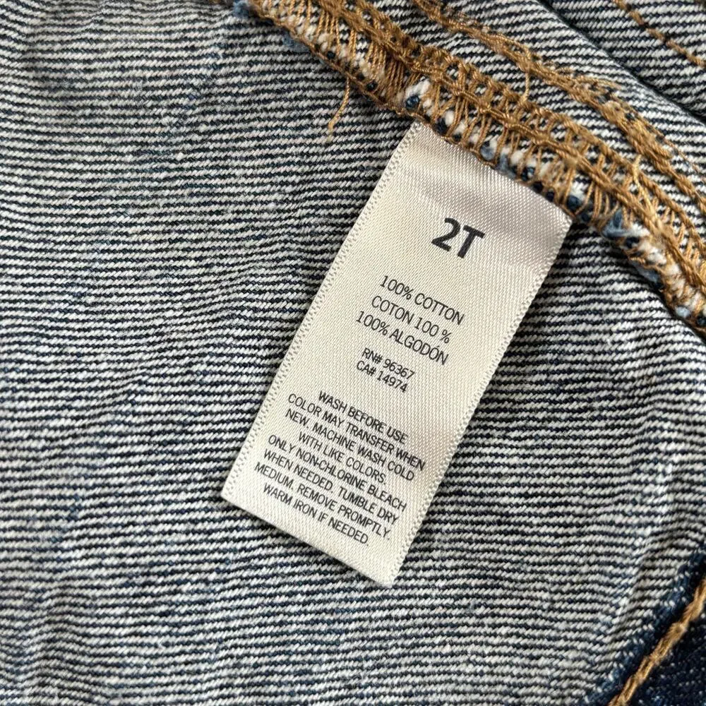 Oshkosh B'Gosh Toddler Girl Denim Jean Jacket - Size: 2T